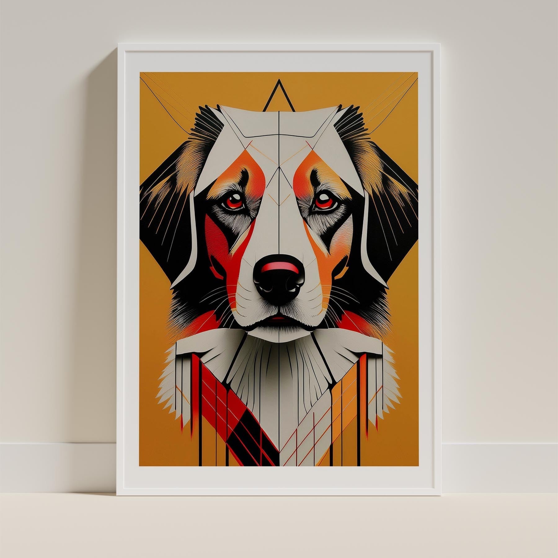 Maremma Geometric Orange Series image 9