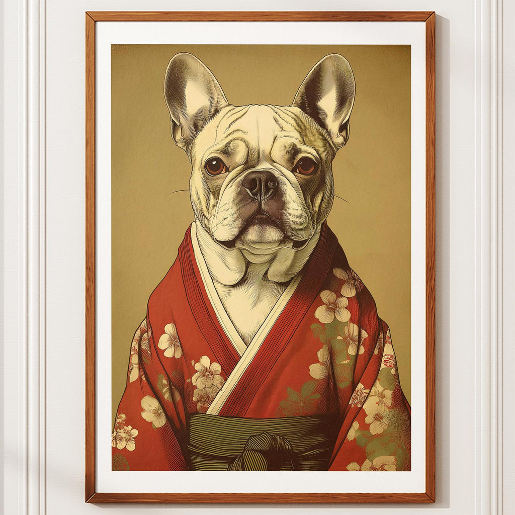 French Bulldog Japanse Kimono Dog Series image 10
