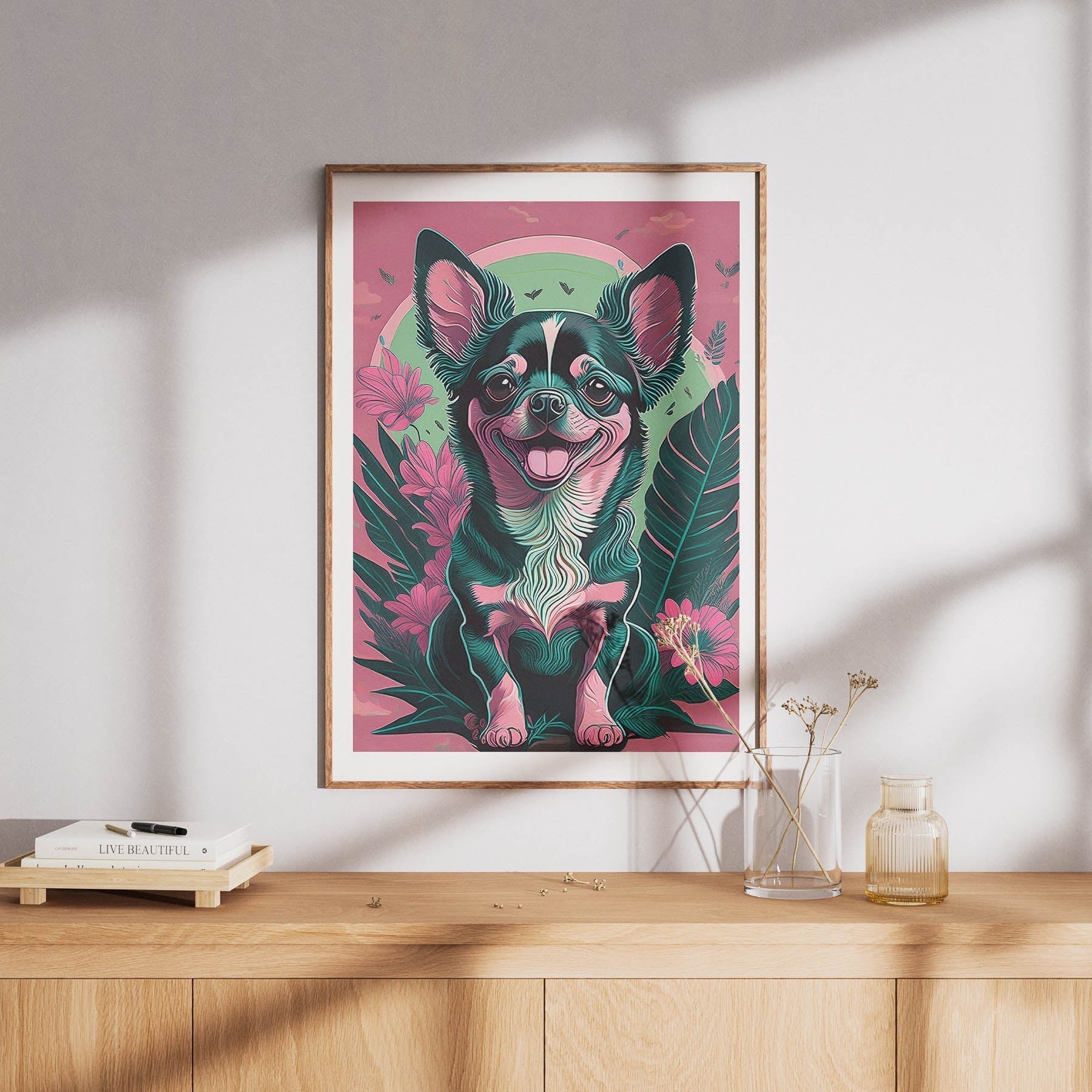 Chihuahua Flowery Dog image 8