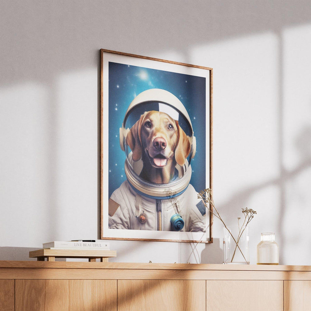 Hungarian Vizsla Astronaut Dog Series image 5