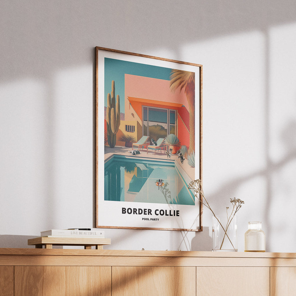 Border Collie Pool Party image 6