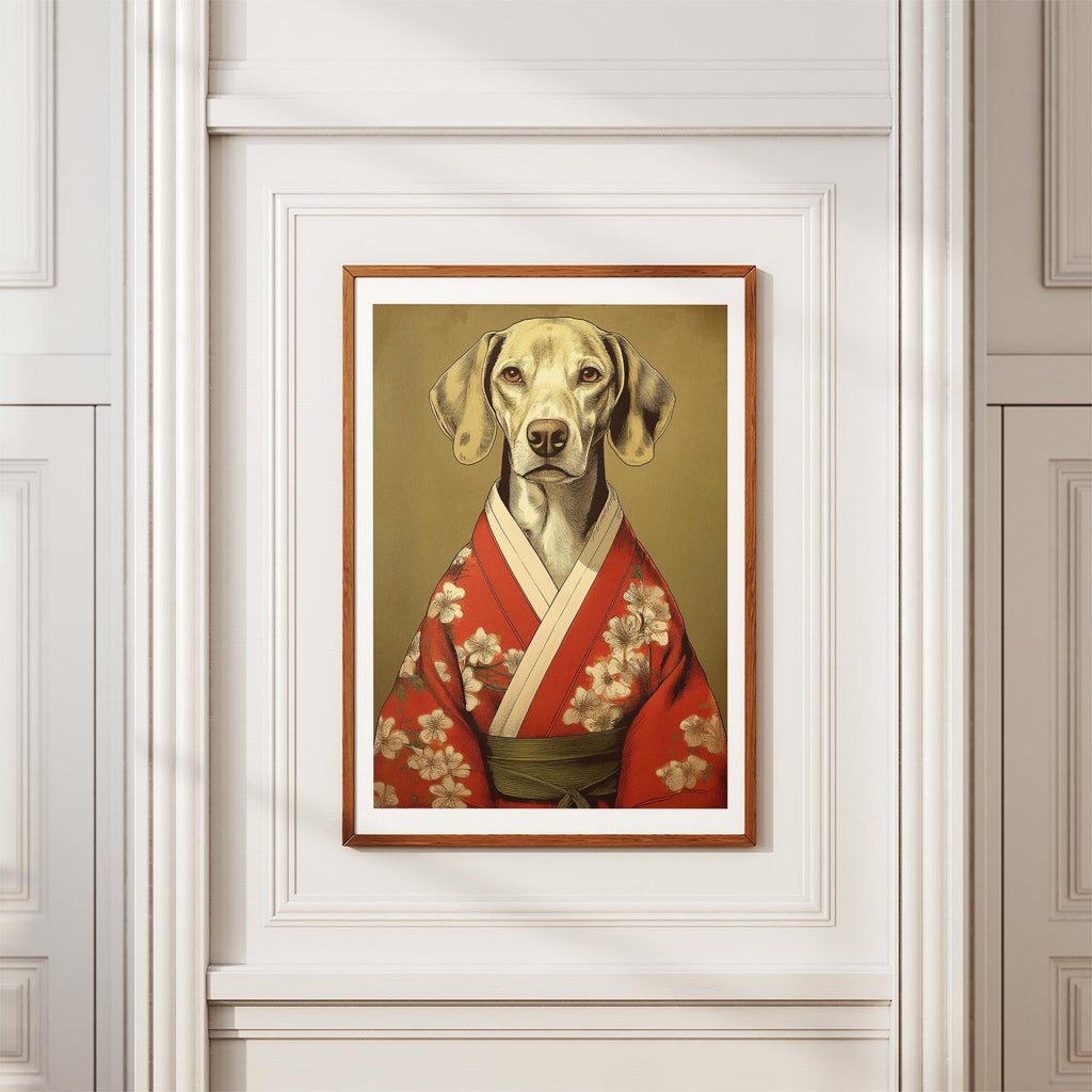 Hungarian Vizsla Japanse Kimono Dog Series image 3