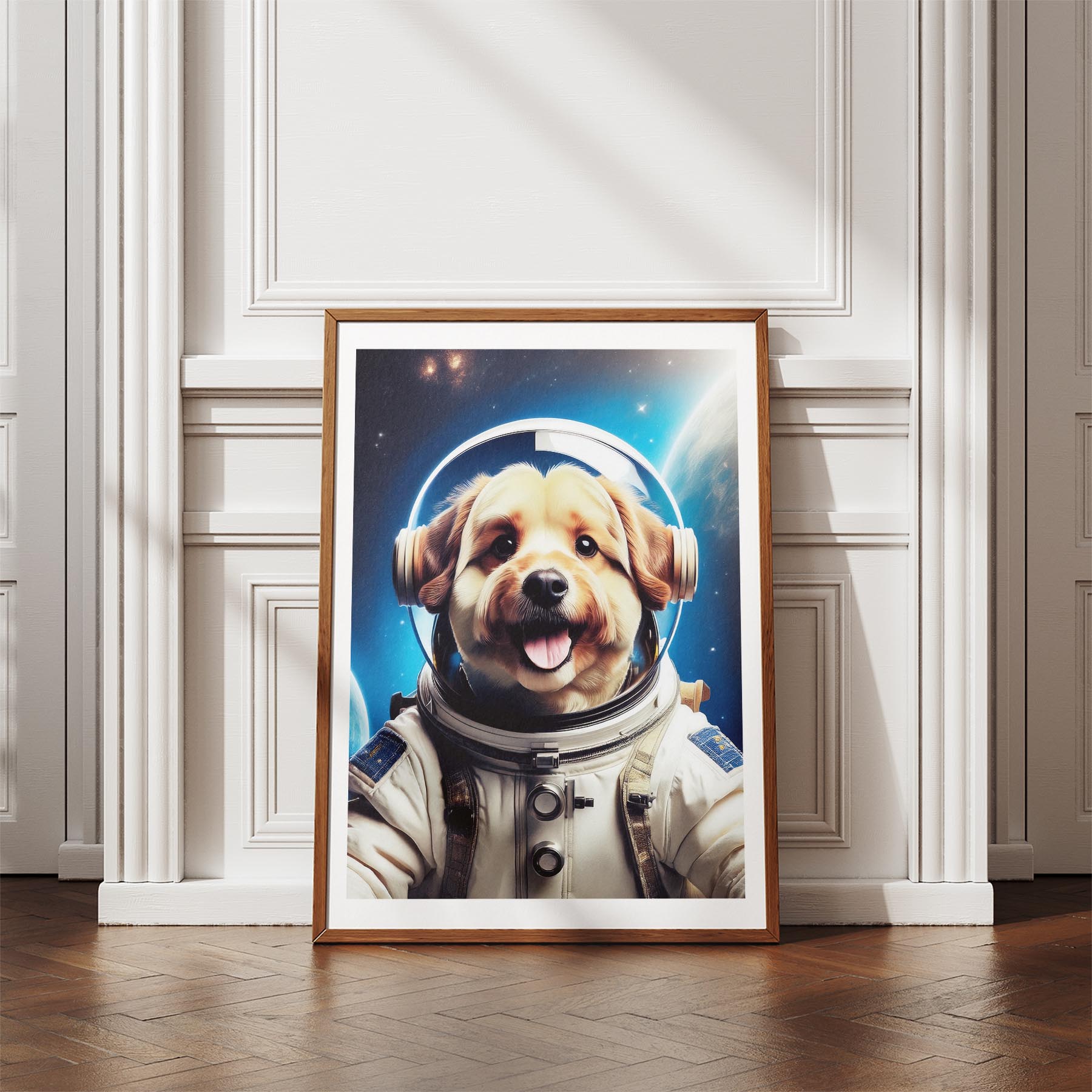 Coton de Tulear Astronaut Dog Series image 4