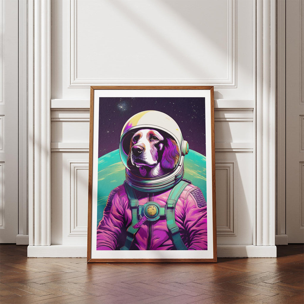 English Setter Space Dogs Series image 4