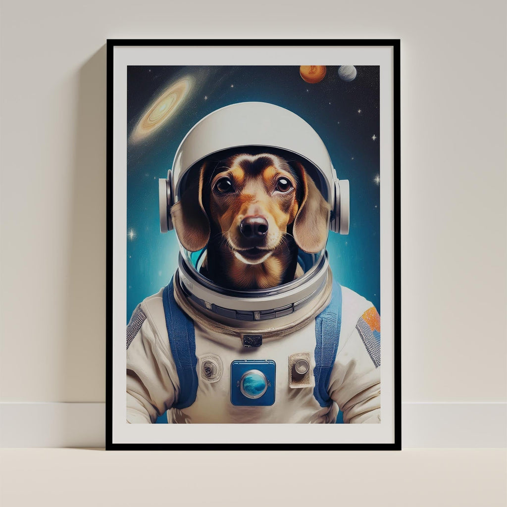 Dachshund Astronaut Dog Series image 11