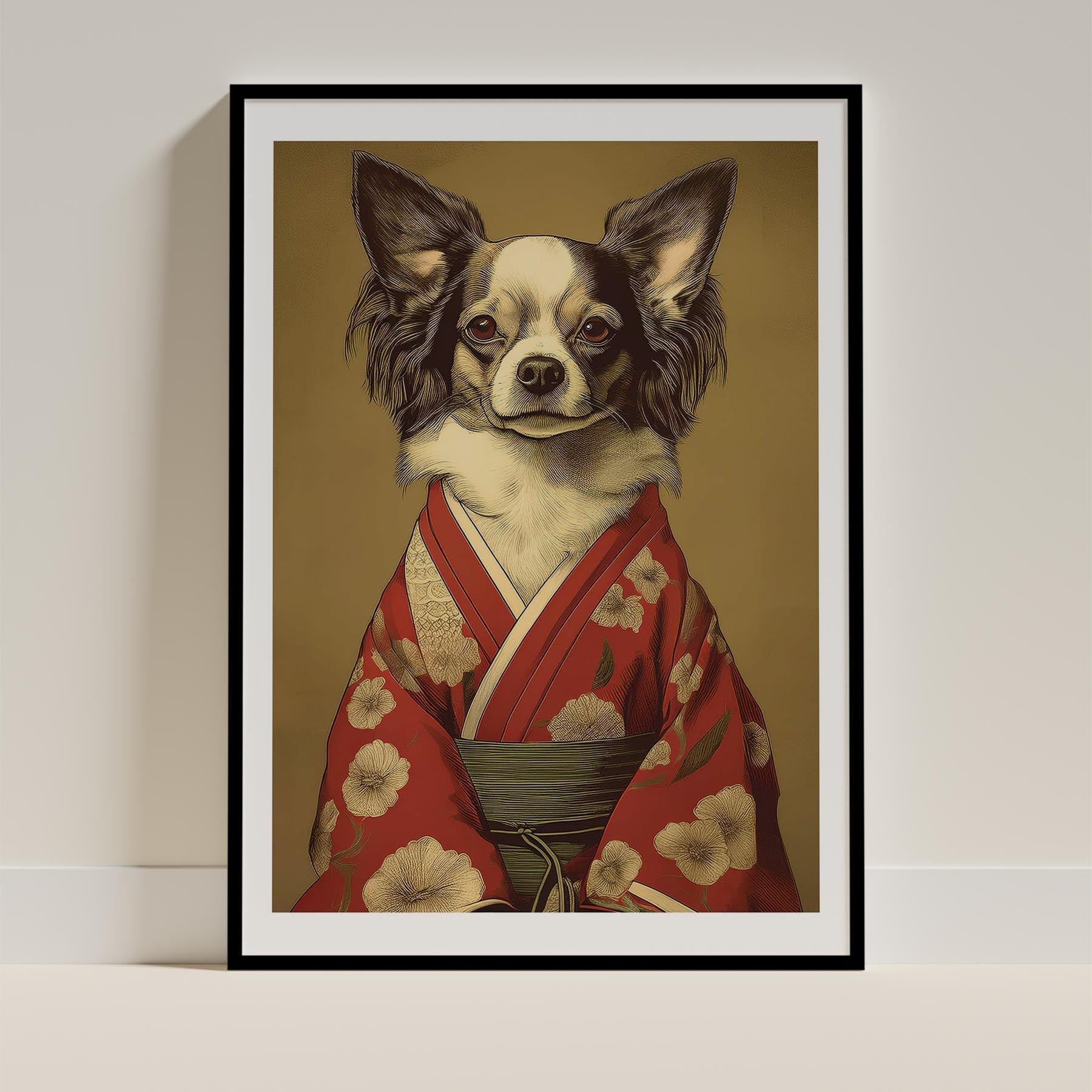 Papillon Japanse Kimono Dog Series image 0