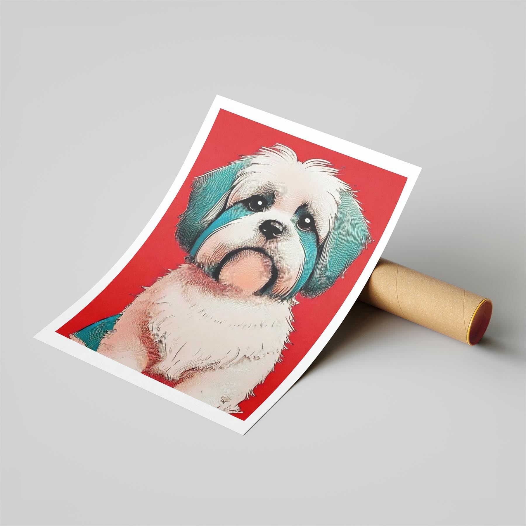Shih Tzu Red Dog Series image 6