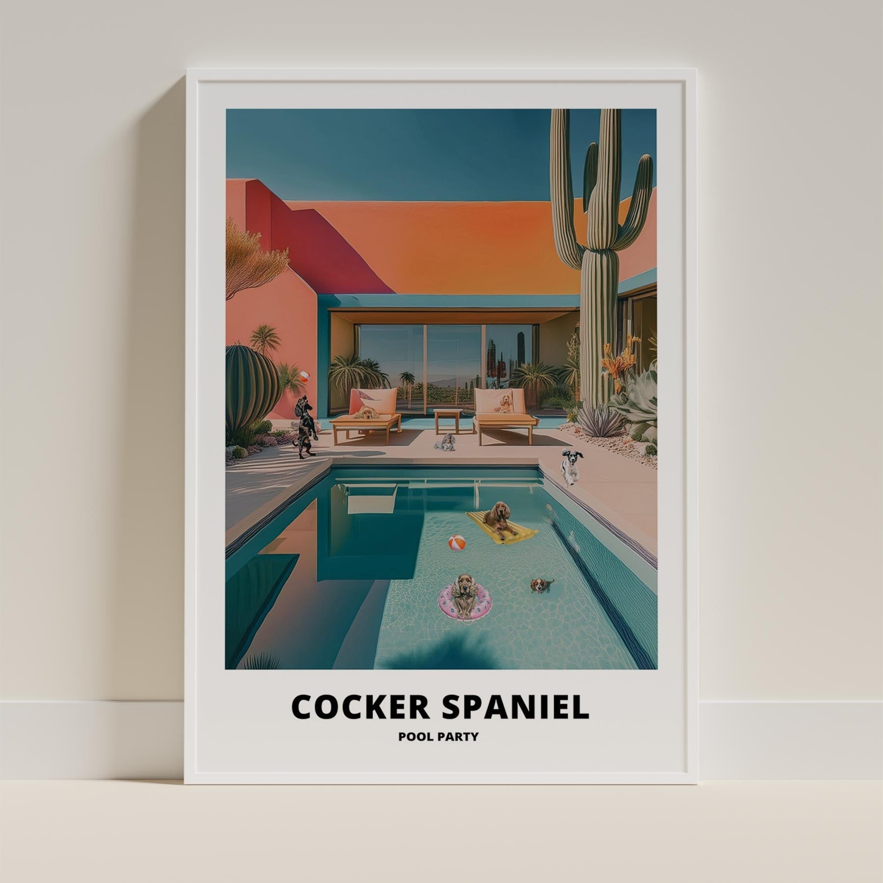 Cocker Spaniel Pool Party image 13