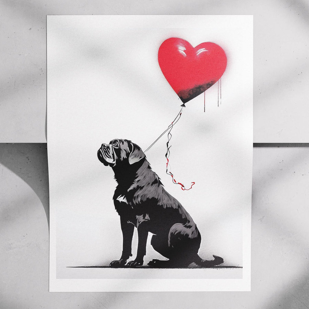 Mastiff DOGSY Series inspired by the Art of Banksy image 7