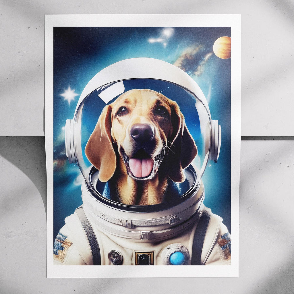 Bloodhound Astronaut Dog Series image 7