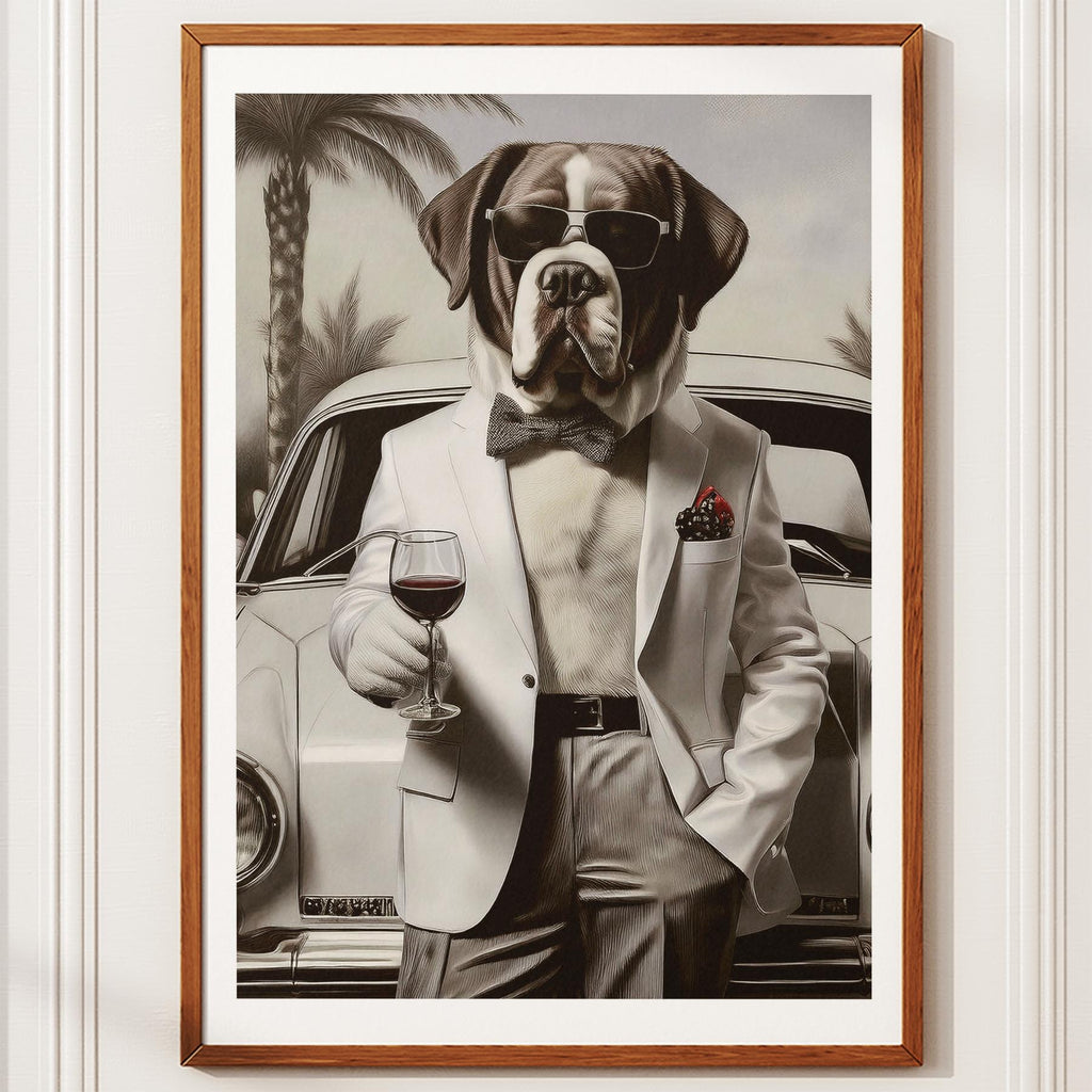 Saint Bernard The Distinguished Gentleman Dog Series image 10