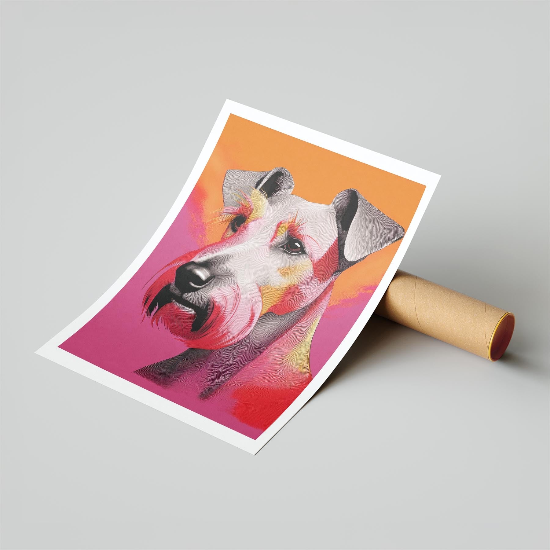 Irish Terrier Modern Pop Dog Series image 6