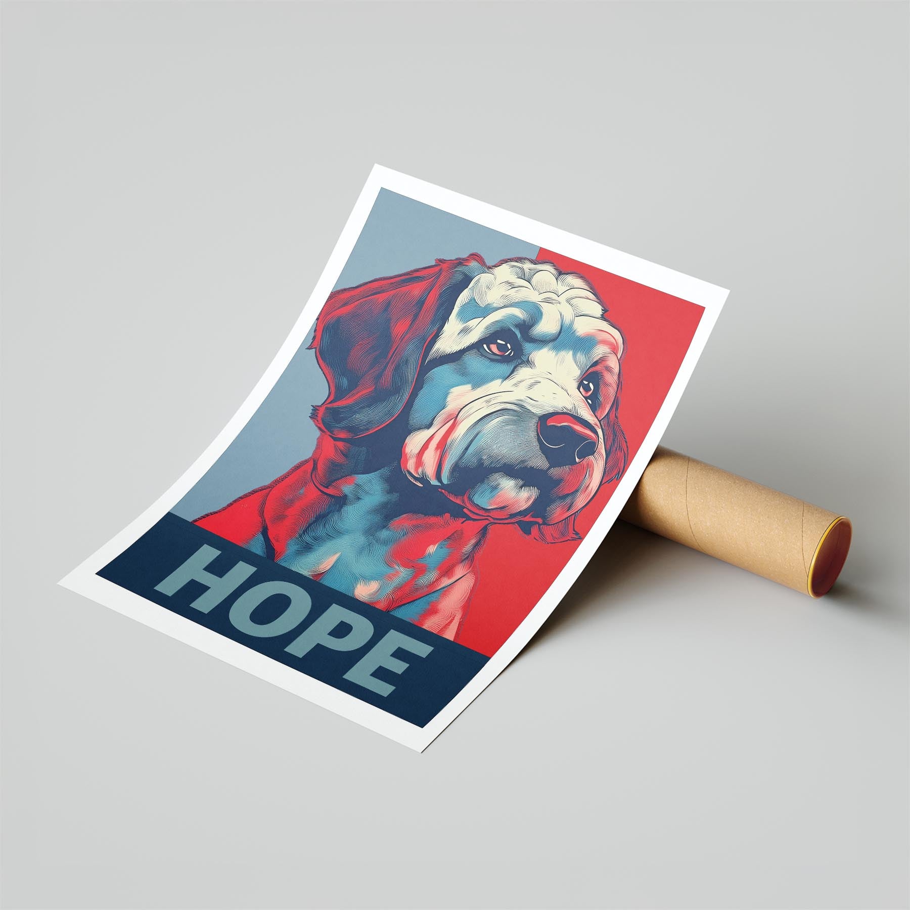 Groodle HOPE Series Inspired by the Obama Poster image 6