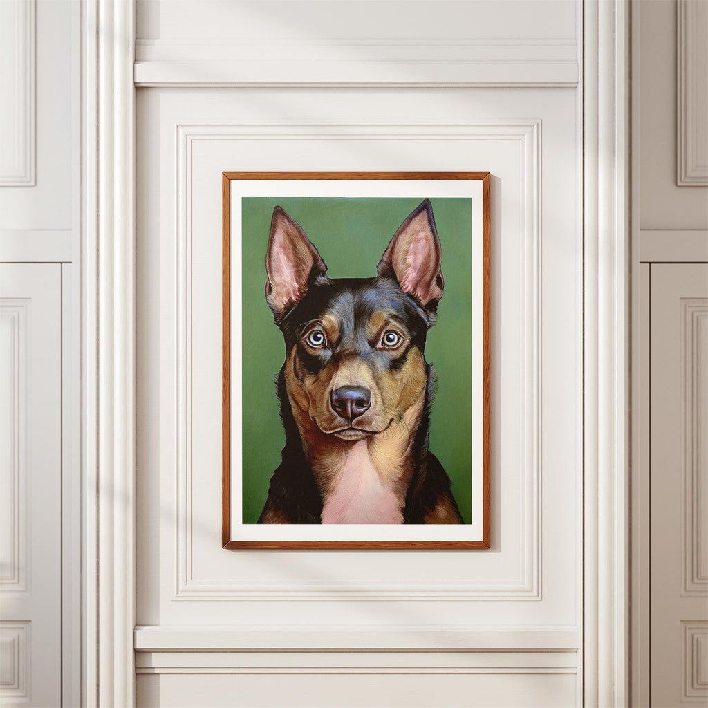 Kelpie Green Painted Series image 3