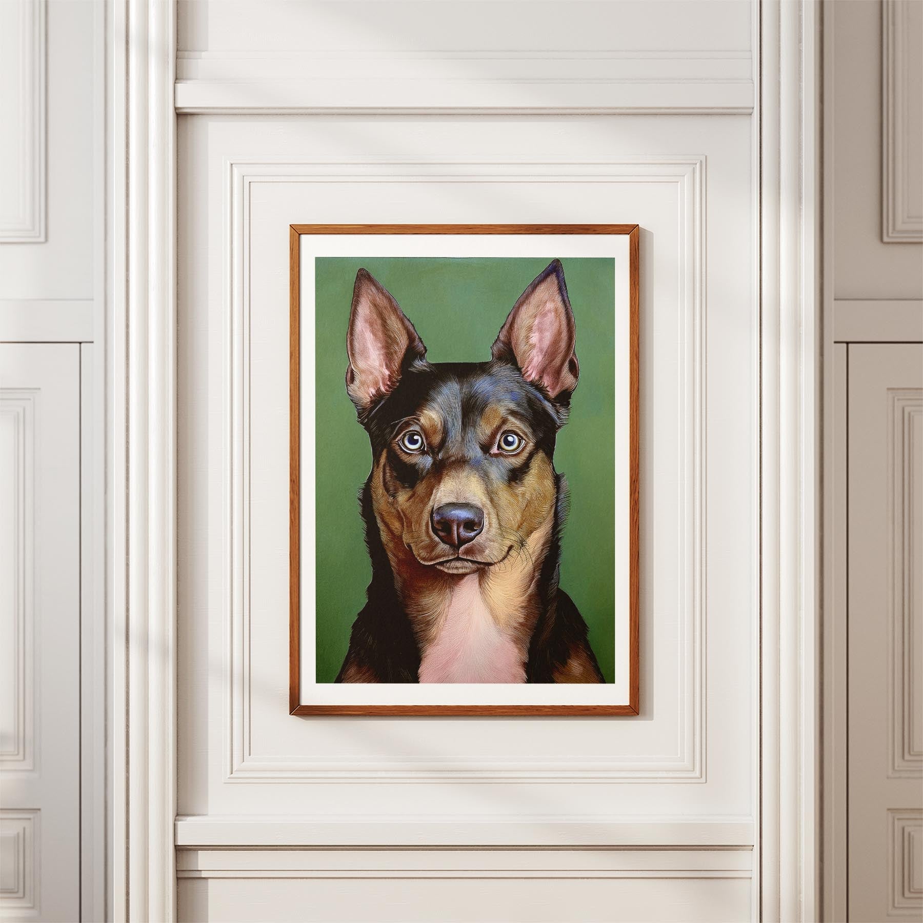 Kelpie Green Painted Series image 3