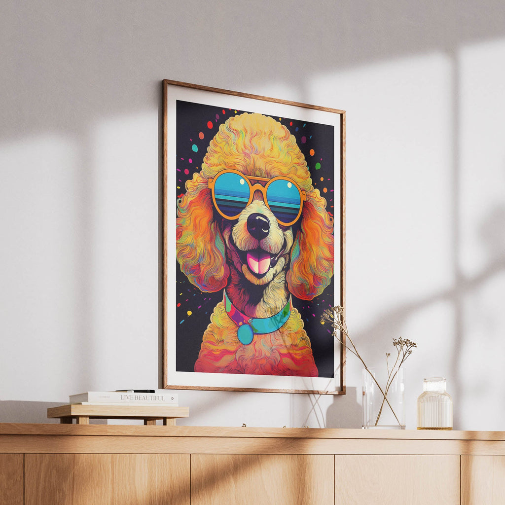 Poodle In Colourful Sunnies 3 image 6