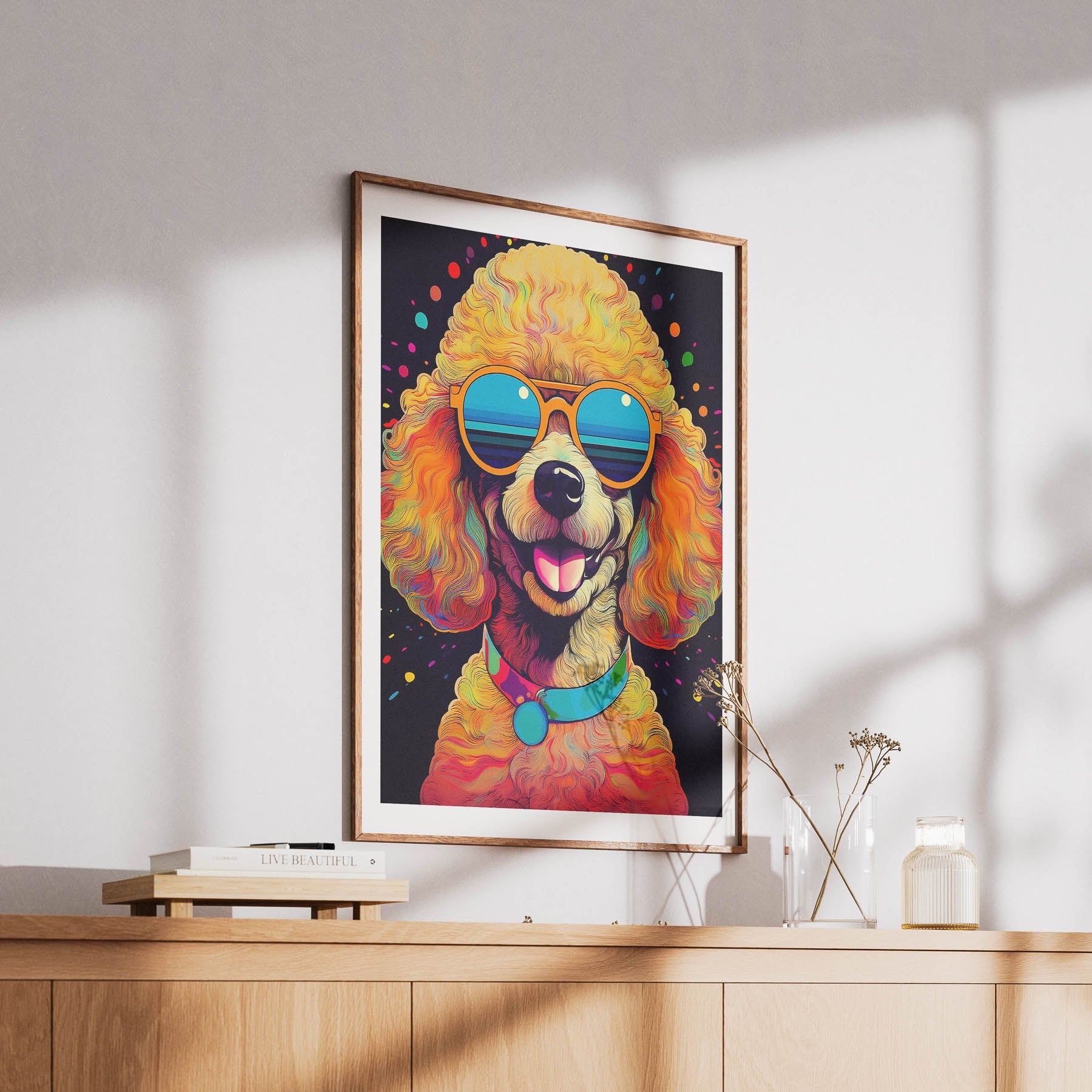 Poodle In Colourful Sunnies 3 image 6