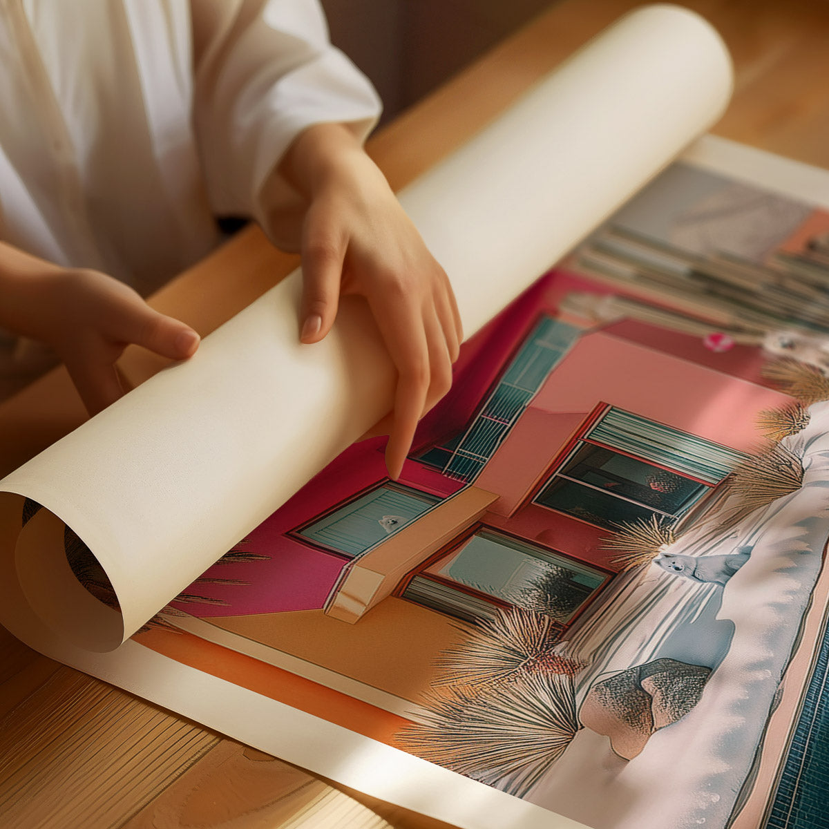 Samoyed Pool Party image 3