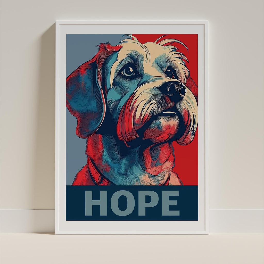 Maltese HOPE Series Inspired by the Obama Poster image 9