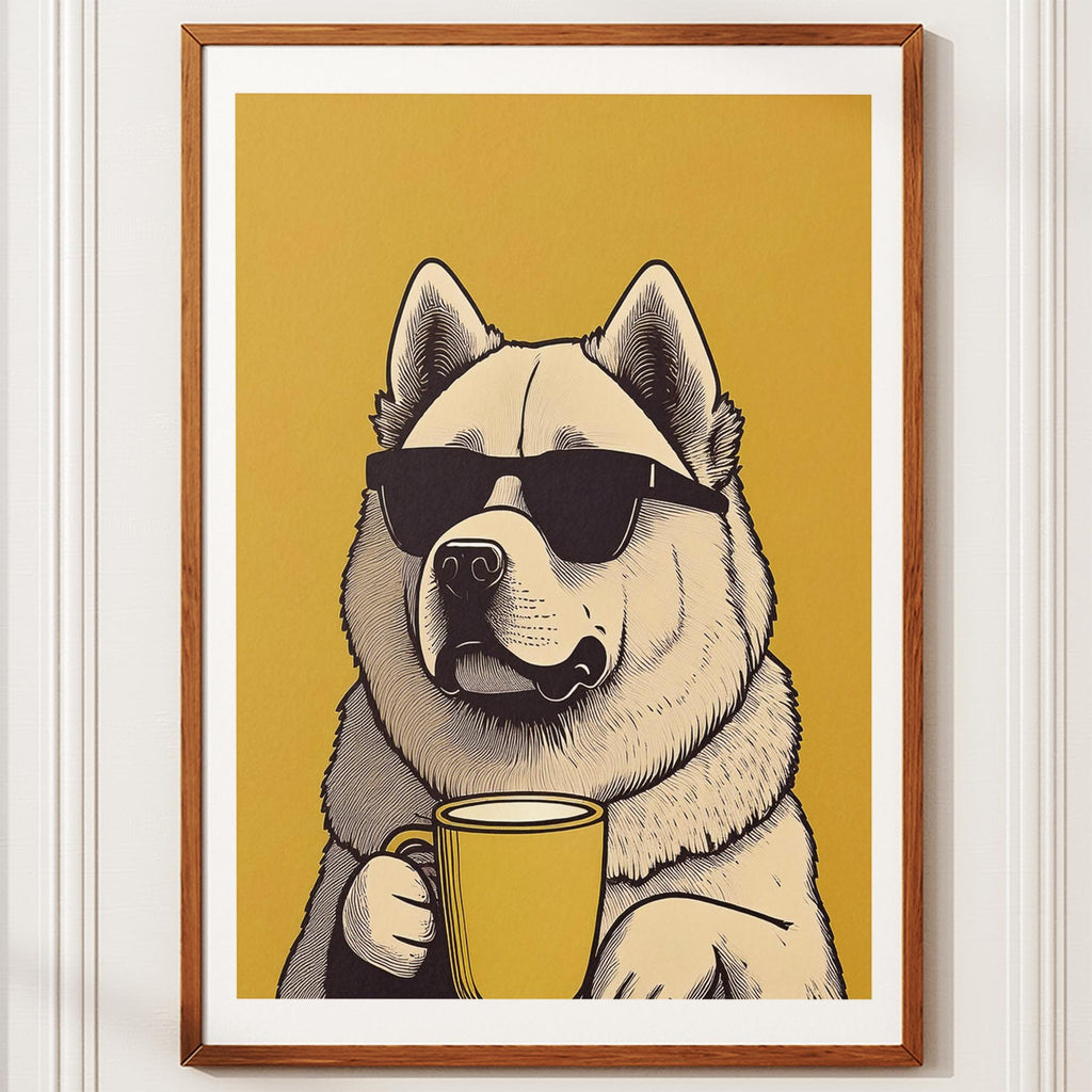 Chow Chow Chillin Coffee Dog image 10