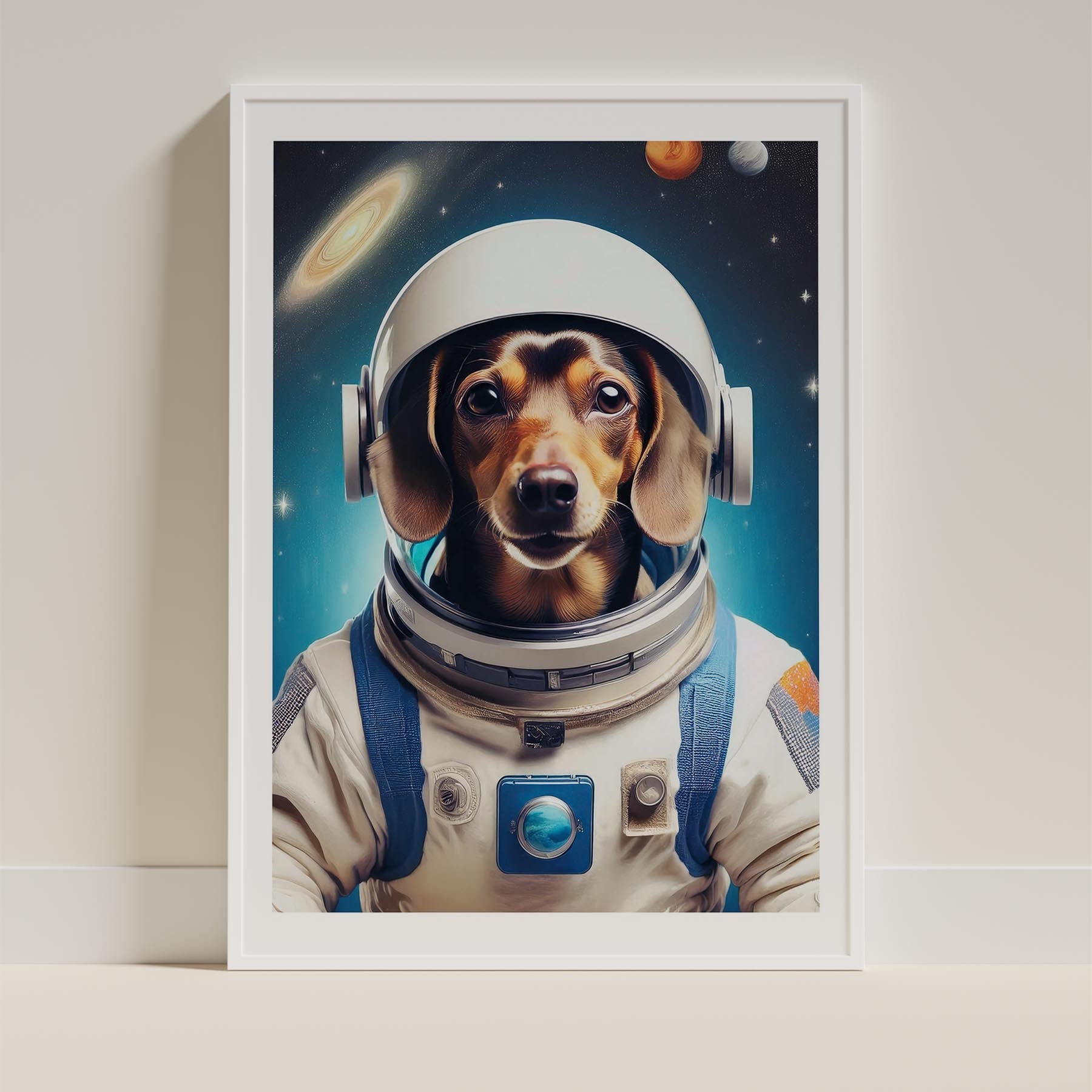 Dachshund Astronaut Dog Series image 9