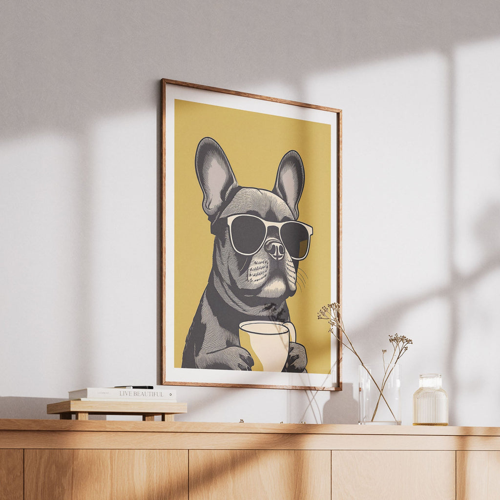 French Bulldog Chillin Coffee Dog image 4