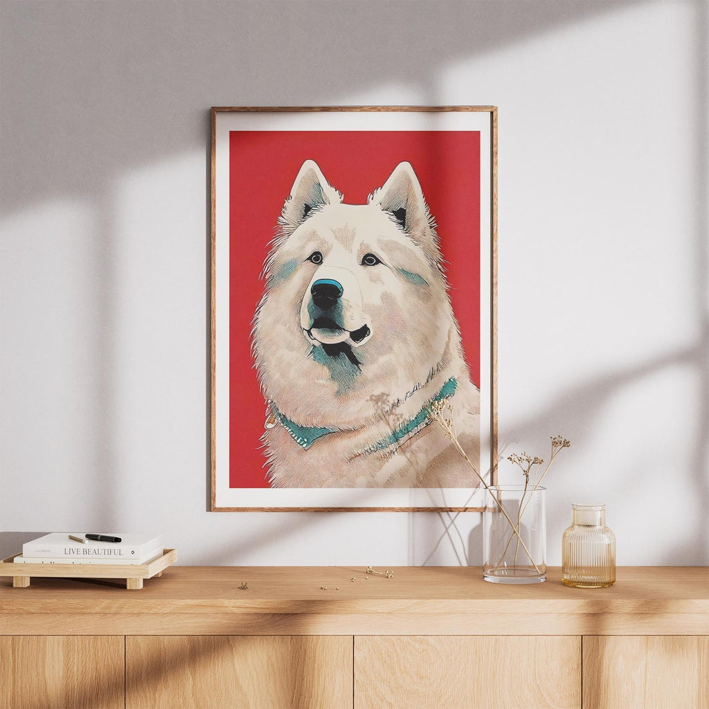 Samoyed Red Dog Series image 8