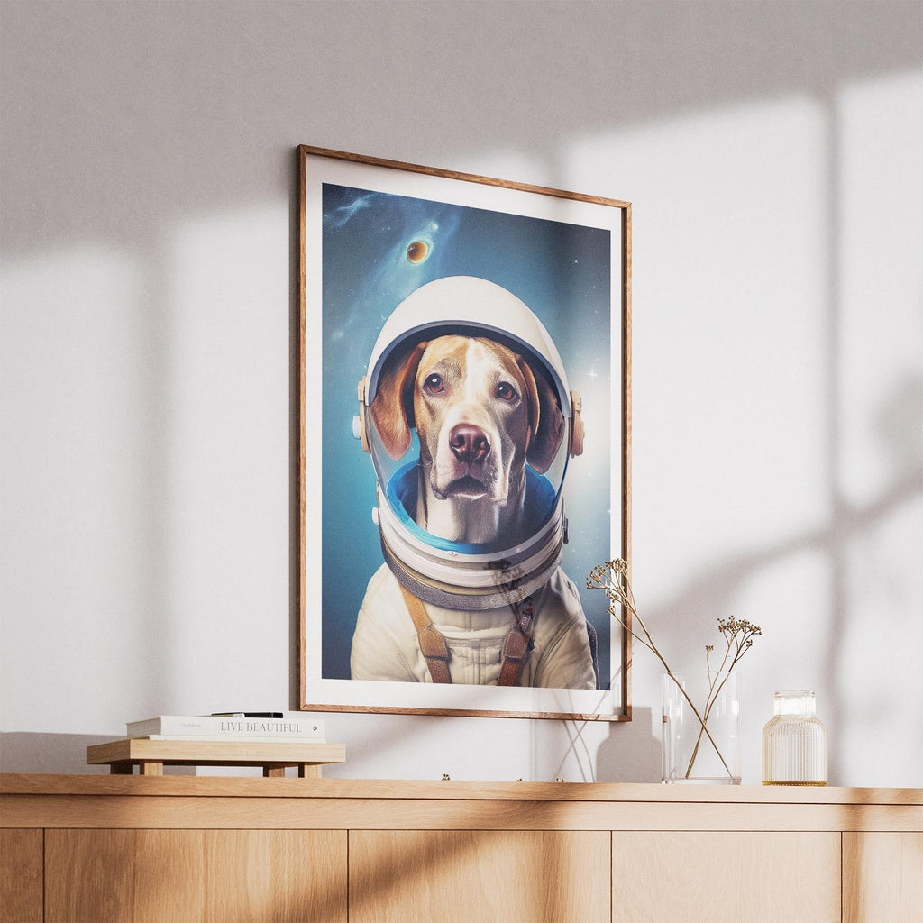 English Pointer Astronaut Dog Series image 5