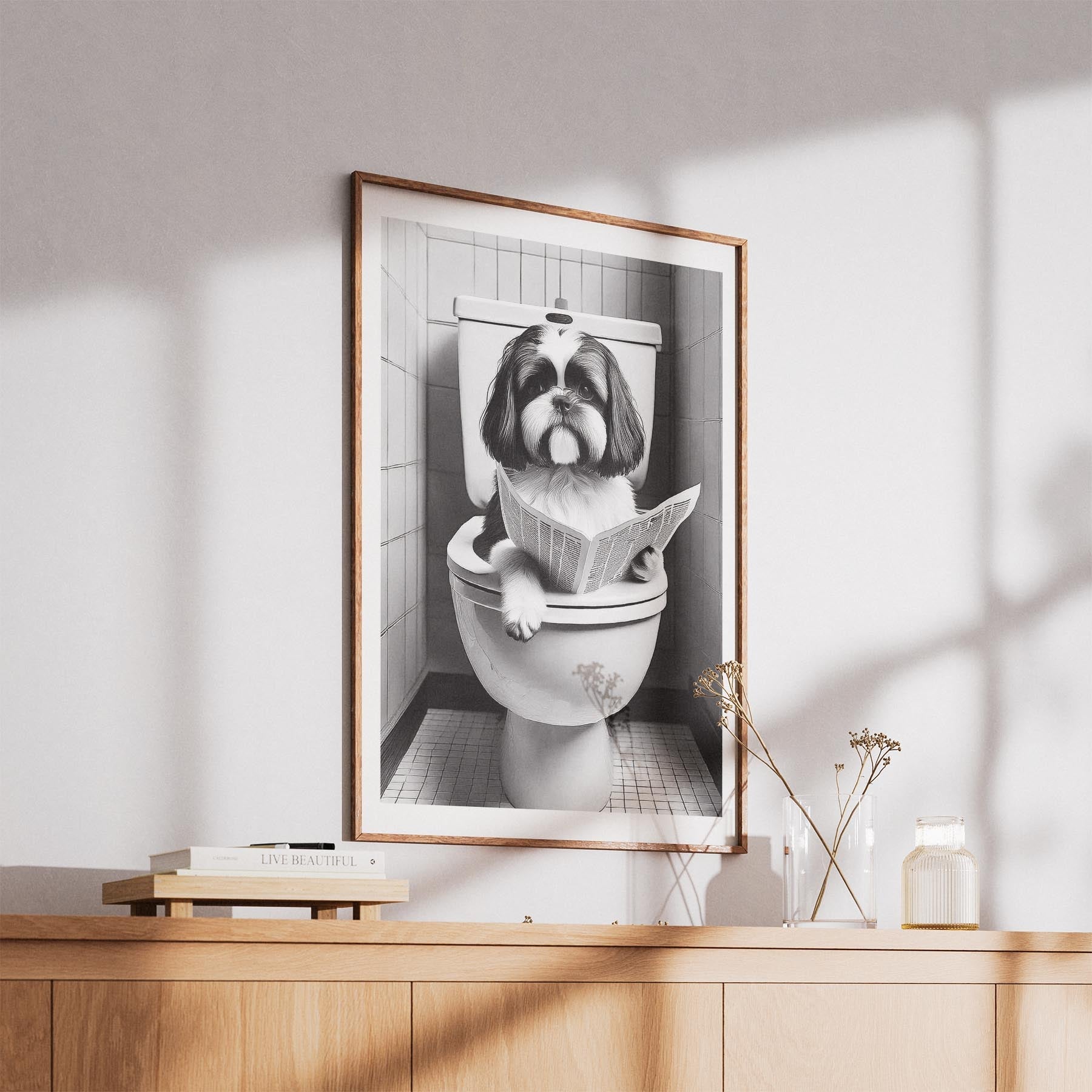 Shih Tzu Toilet Humour Dog Series 2 image 5