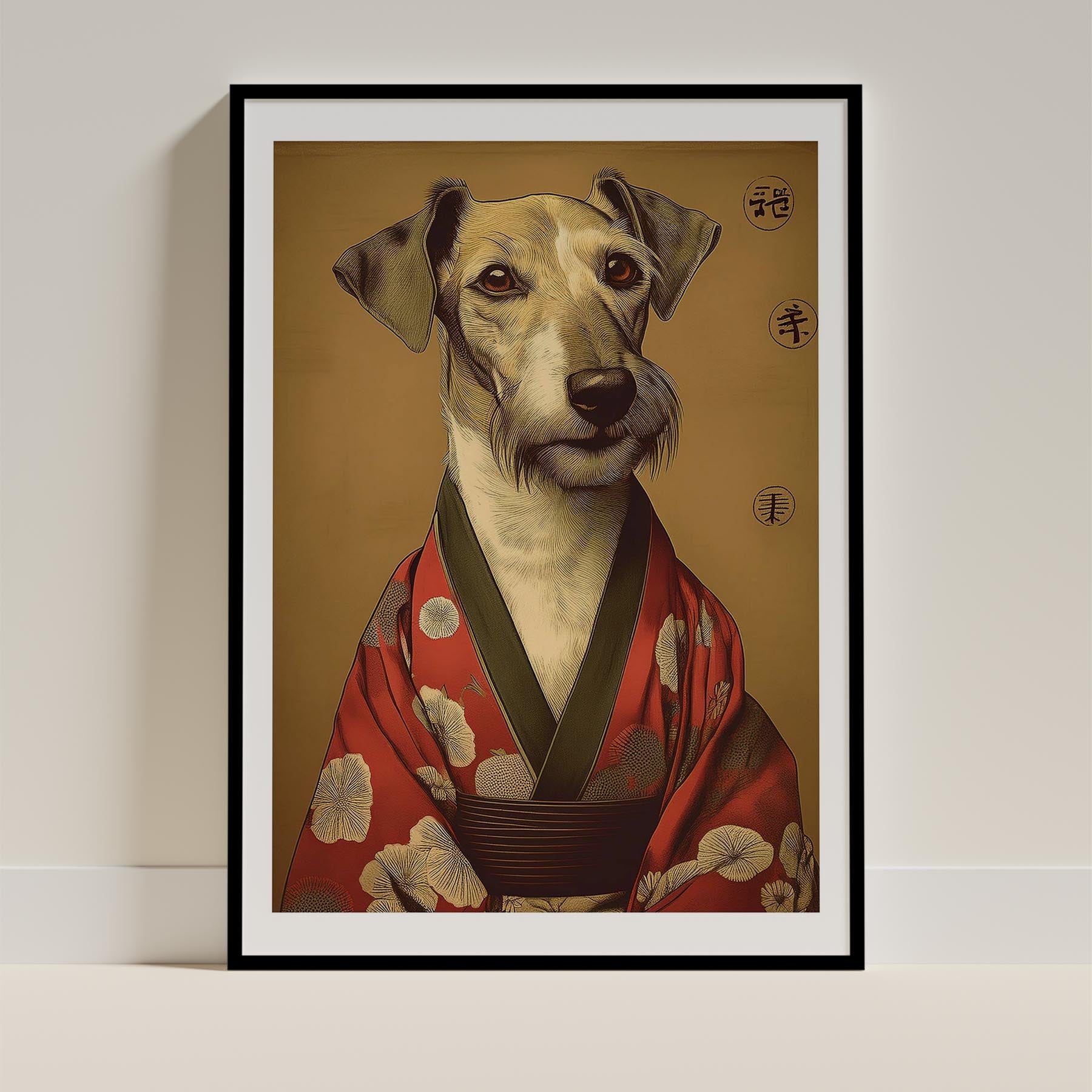 Irish Terrier Japanse Kimono Dog Series image 0