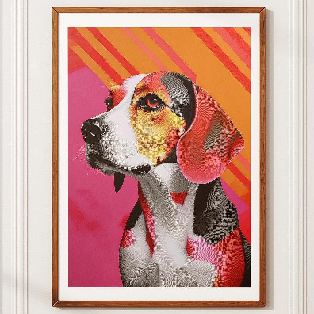 Beagle Modern Pop Dog Series image 10