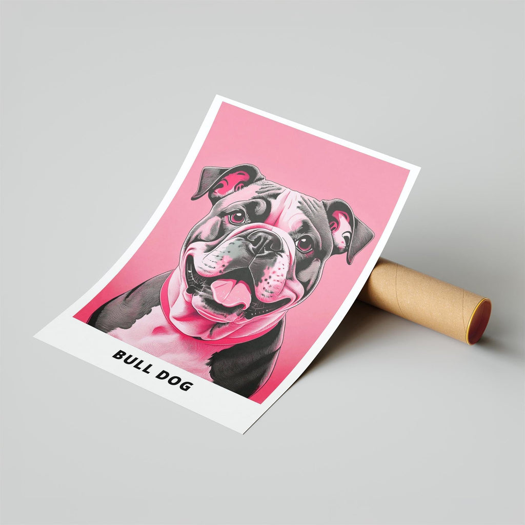 Bulldog Pink and Black Dog Series 3 image 6