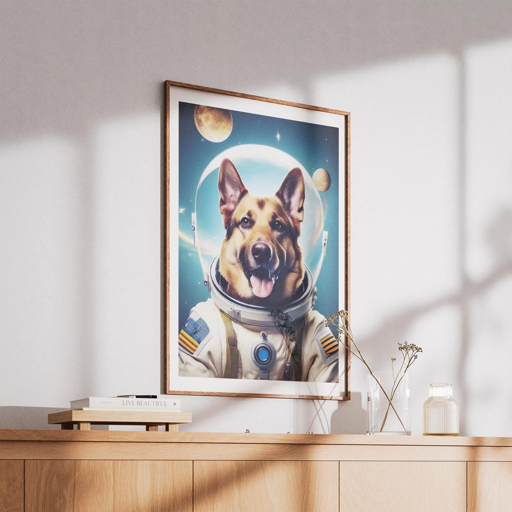 German Shepherd Astronaut Dog Series image 5