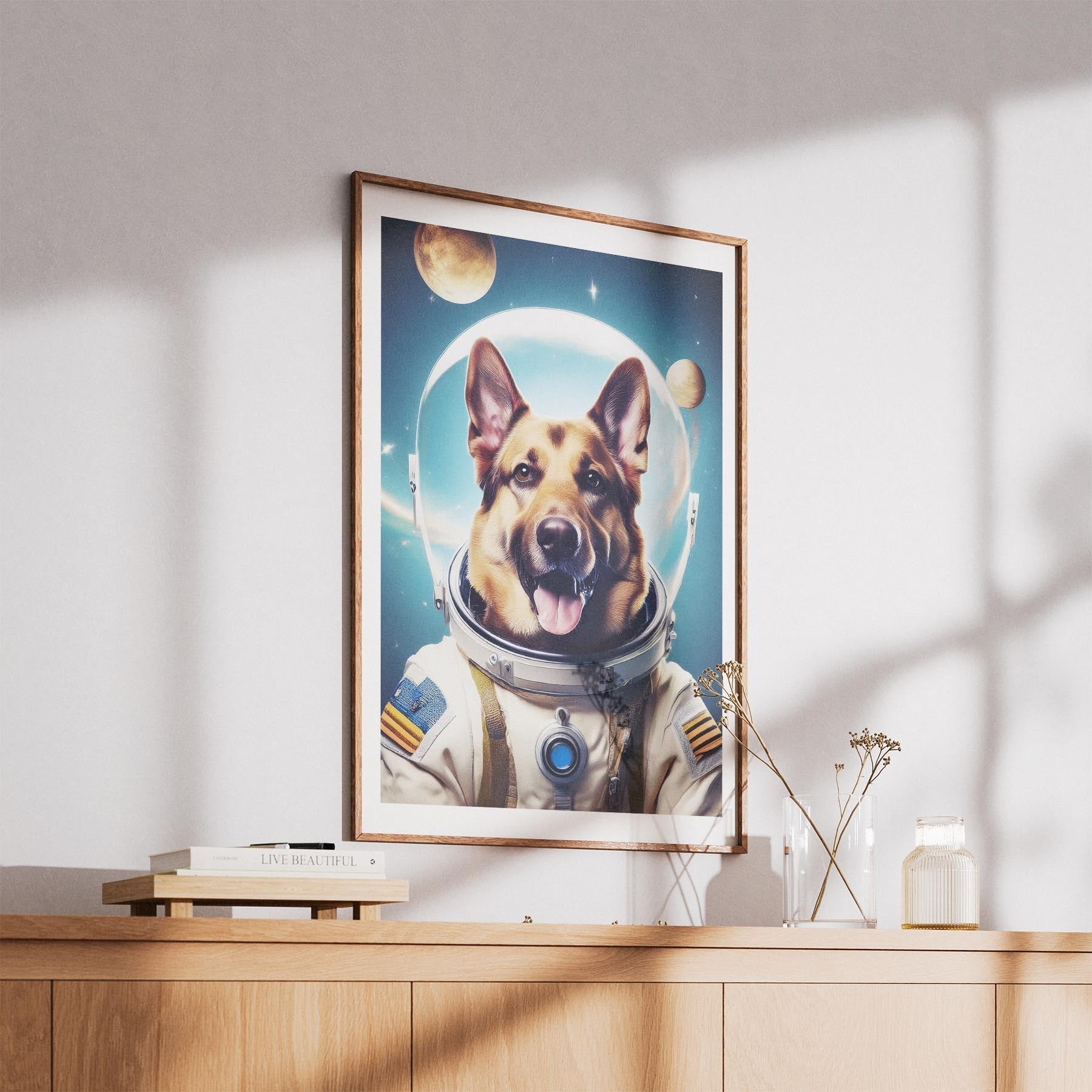 German Shepherd Astronaut Dog Series image 5
