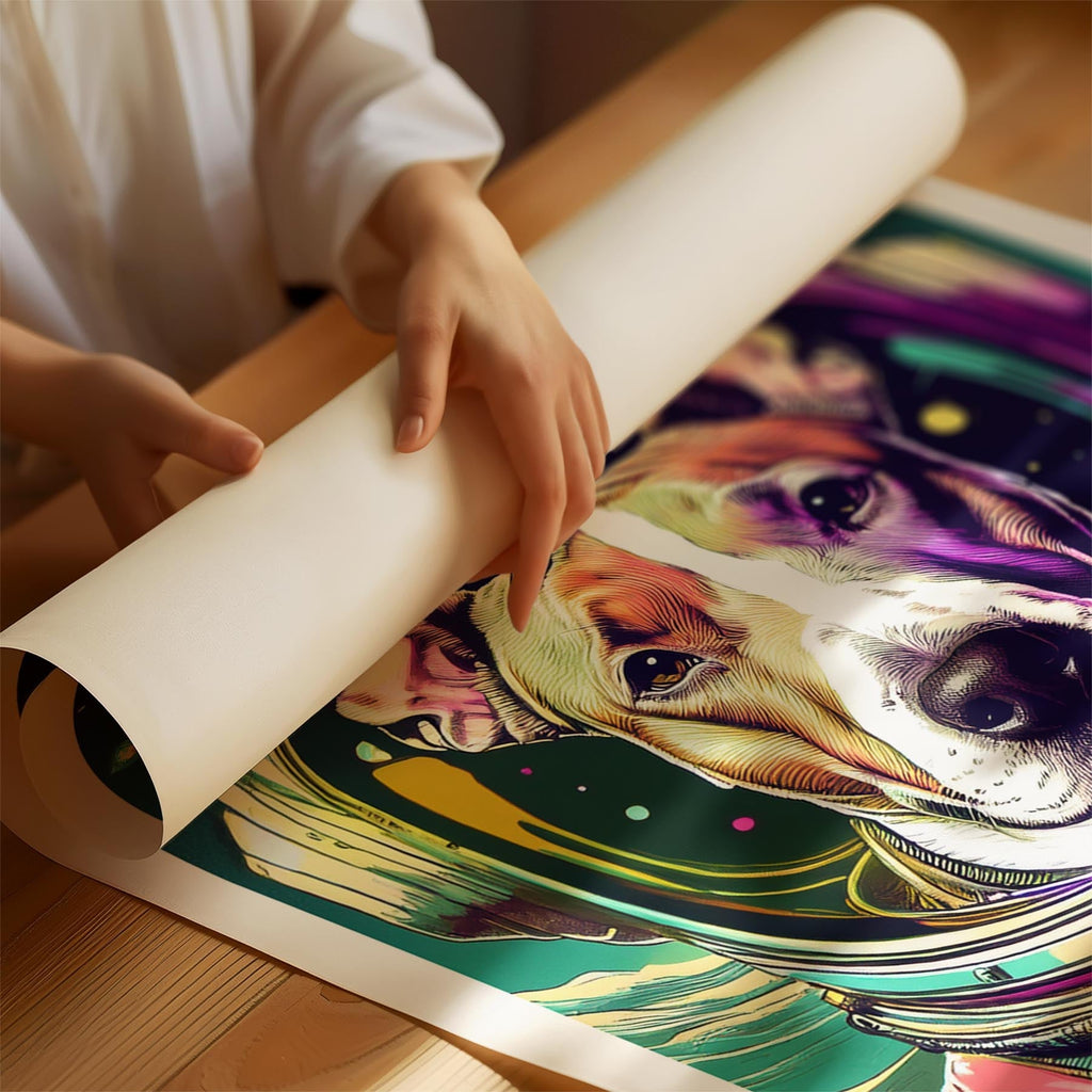 Bull Terrier Space Dogs Series image 1