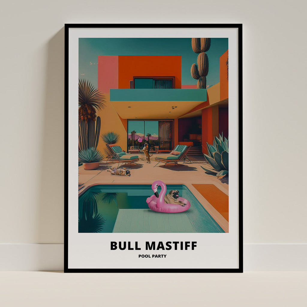 Bull Mastiff Pool Party image 0