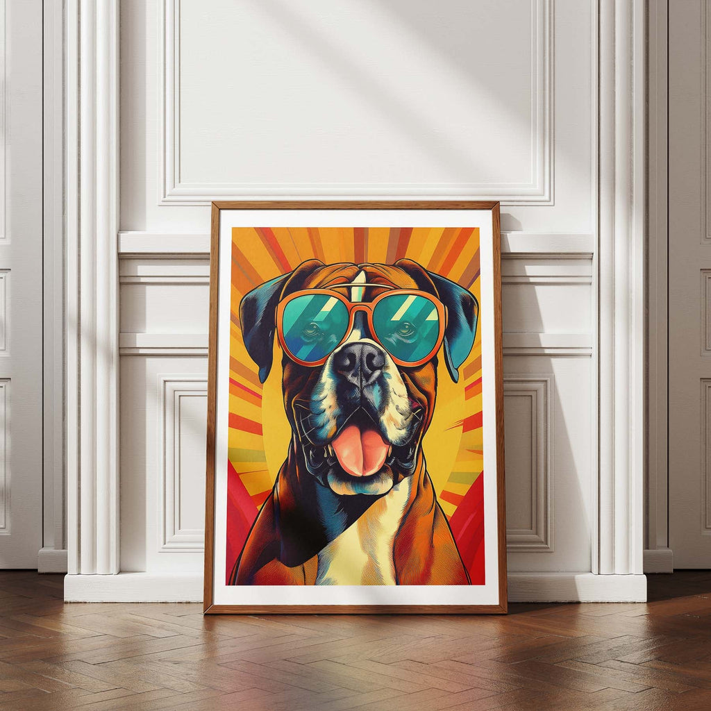 Boxer In Colourful Sunnies 1 image 4