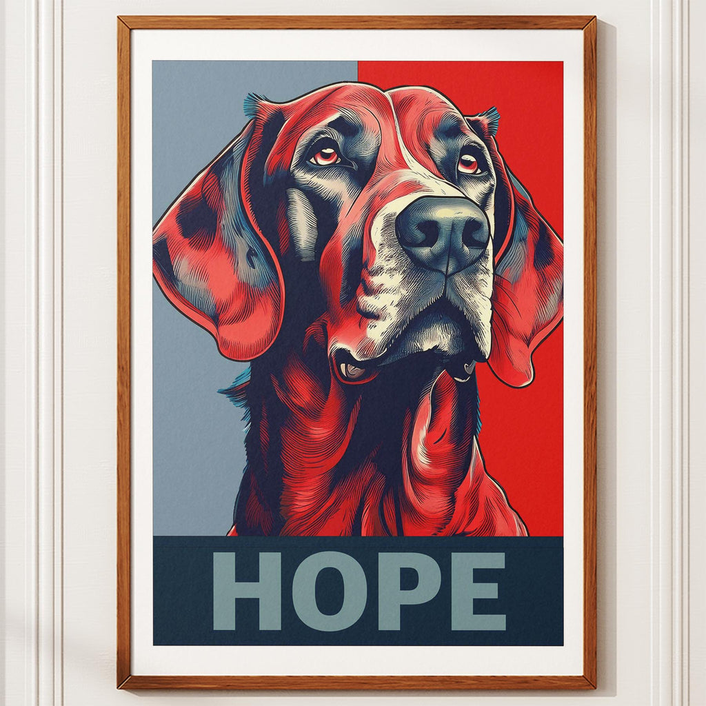 Gordon Setter HOPE Series Inspired by the Obama Poster image 9