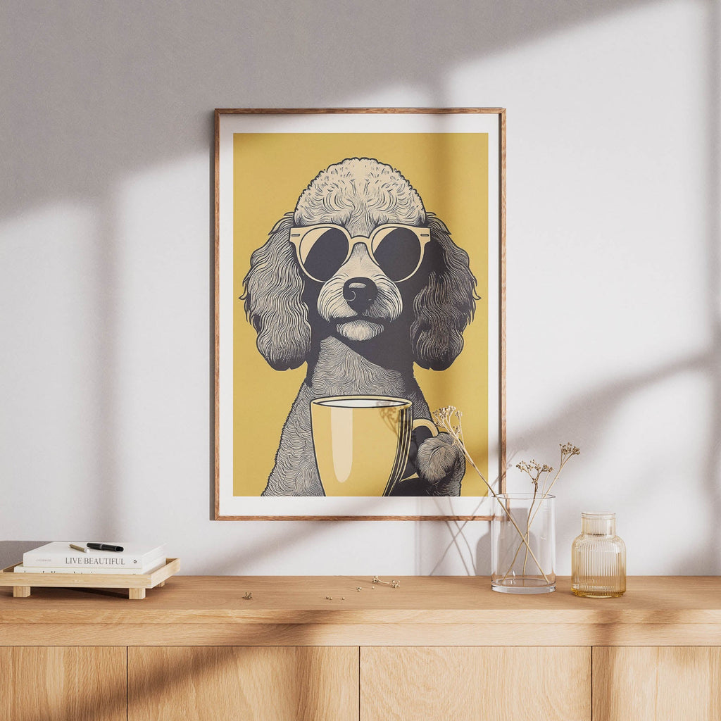 Poodle Chillin Coffee Dog image 8