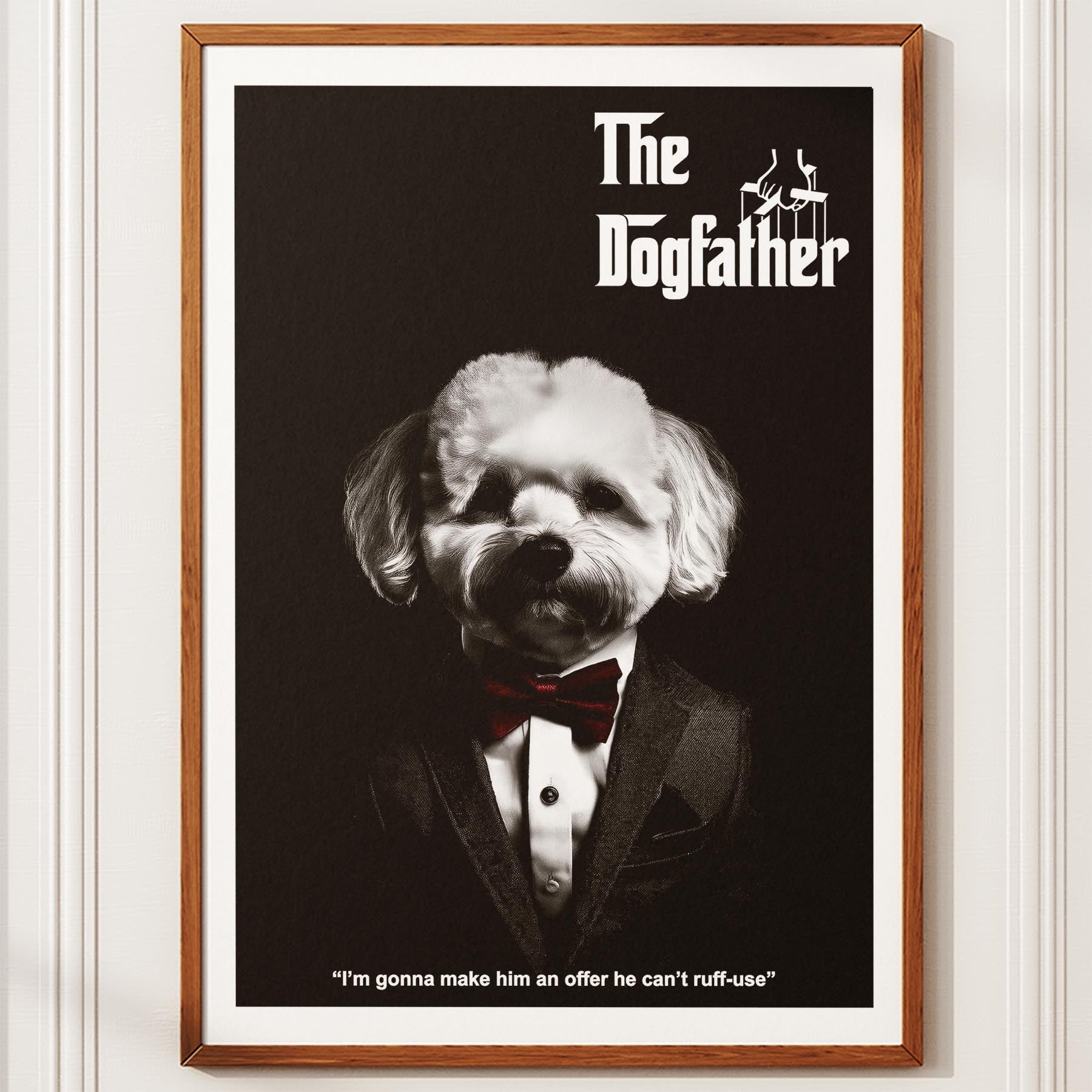 Bichon Frise Mafia Dog Series image 10