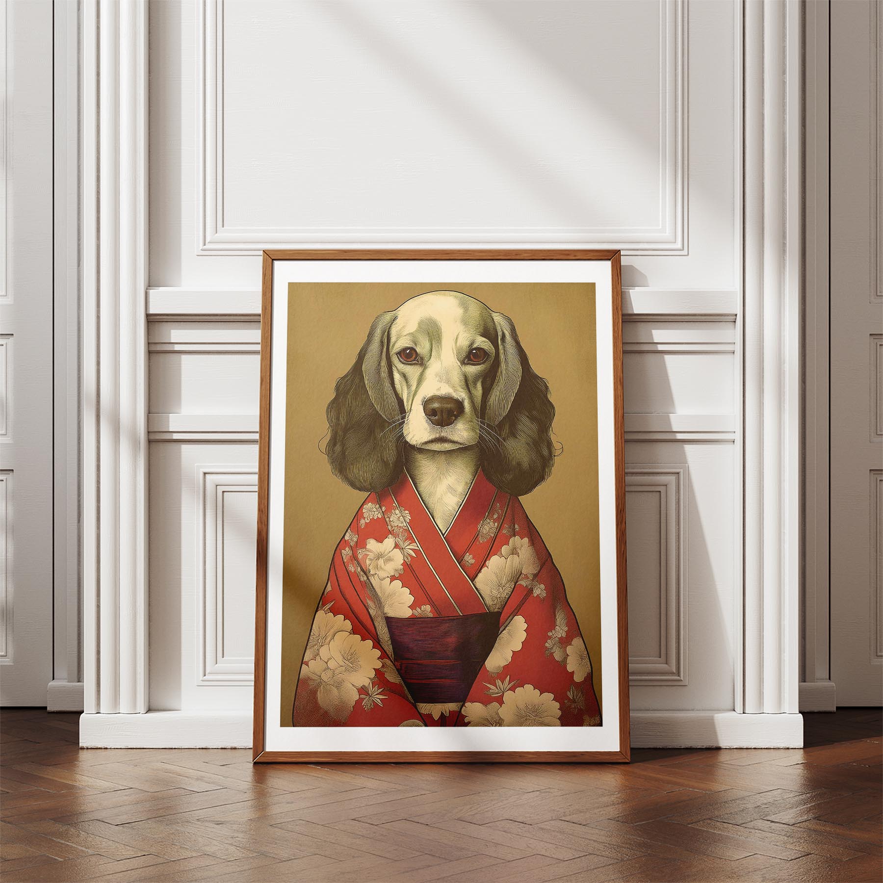 Cocker Spaniel Japanse Kimono Dog Series image 4