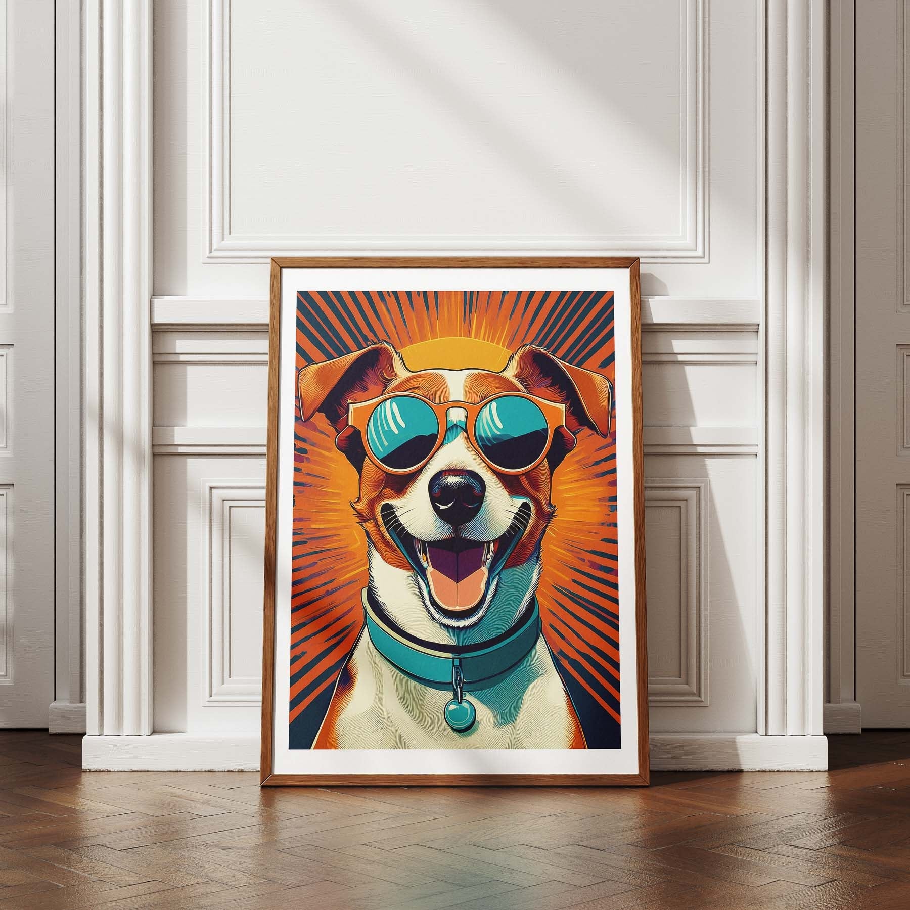 Jack Russell Terrier In Colourful Sunnies 2 image 4