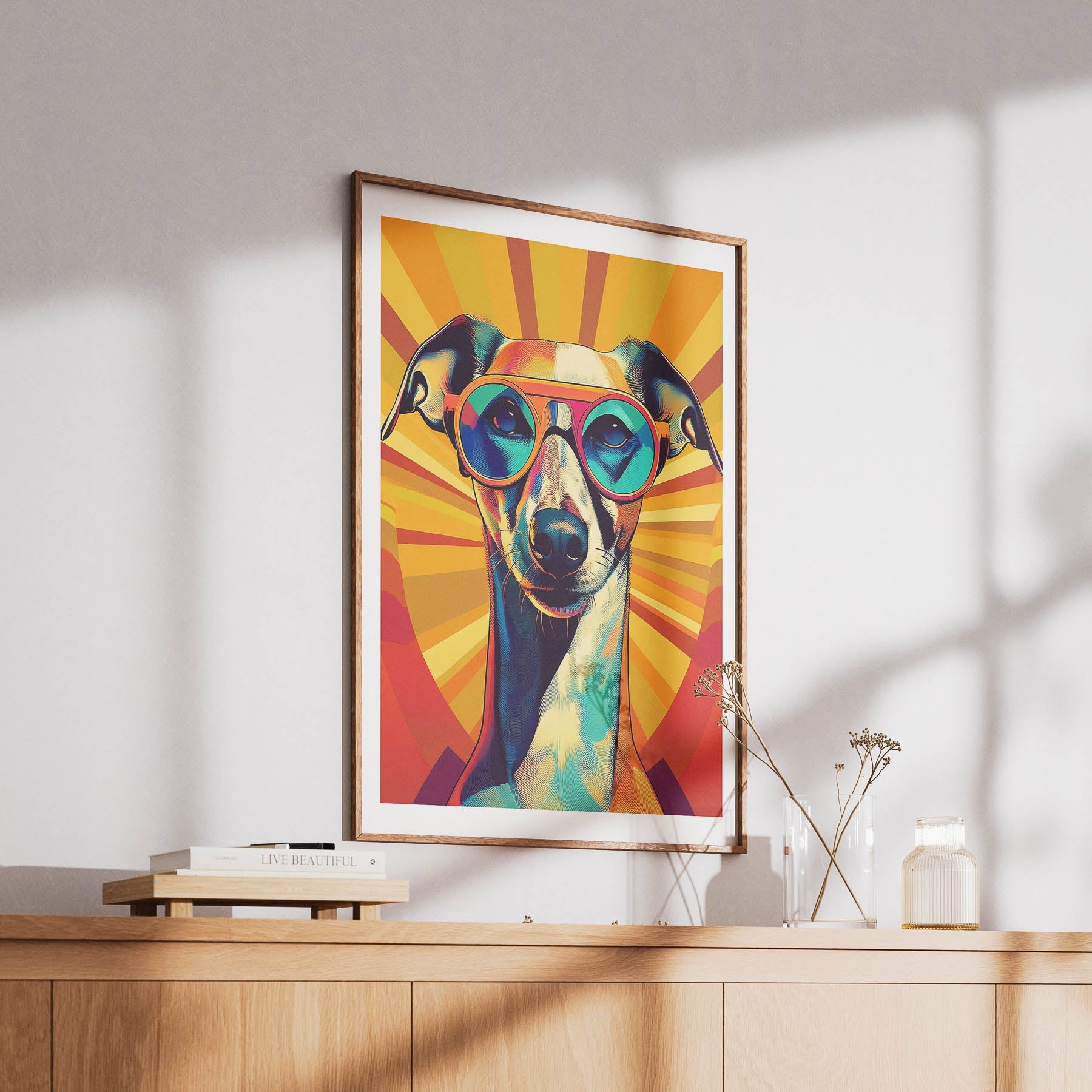 Grayhound In Colourful Sunnies 3 image 6