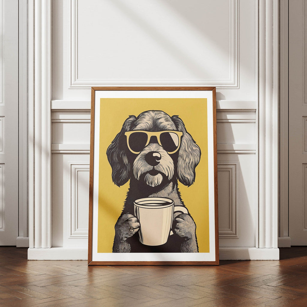 Havapoo Chillin Coffee Dog image 4