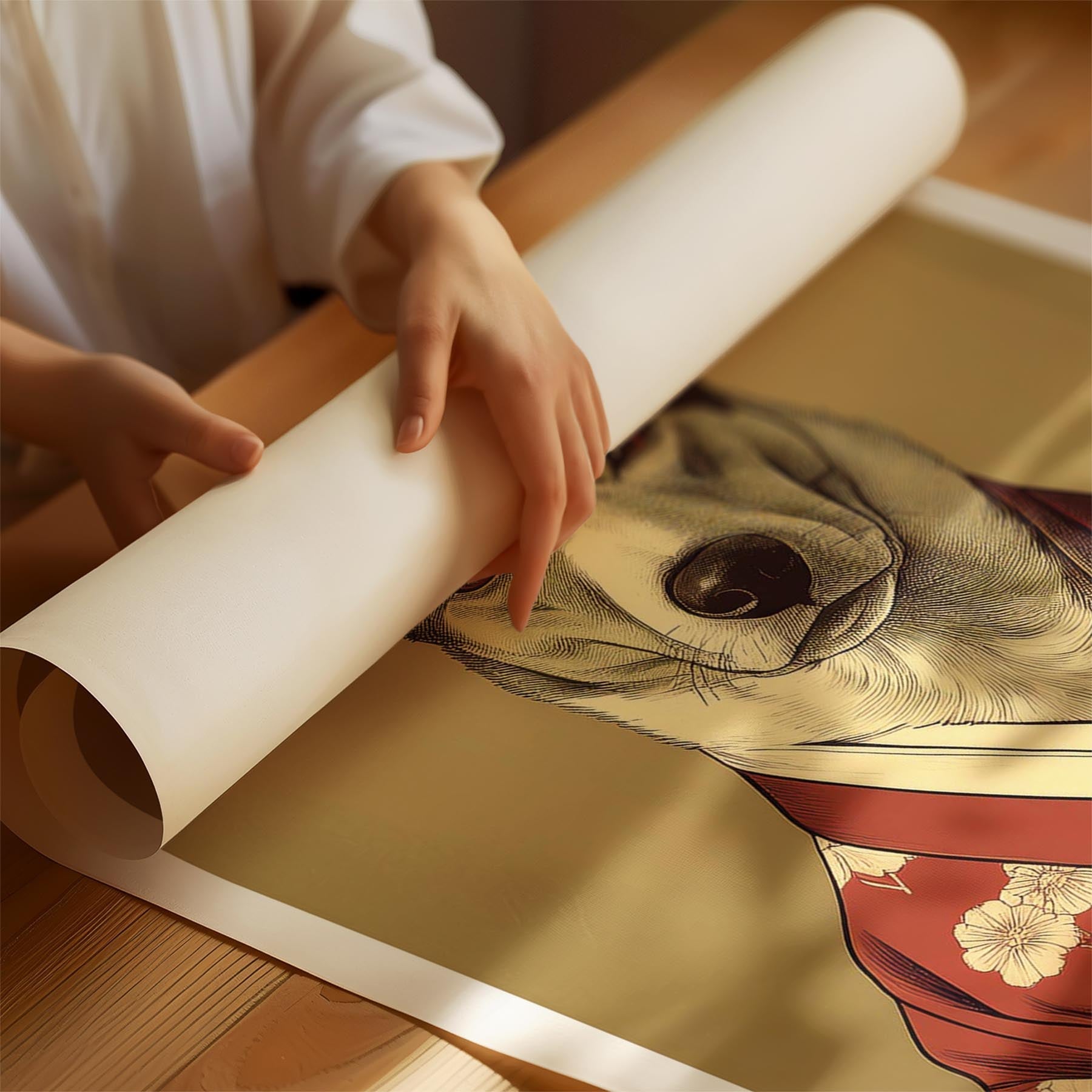 Kelpie Japanse Kimono Dog Series image 1