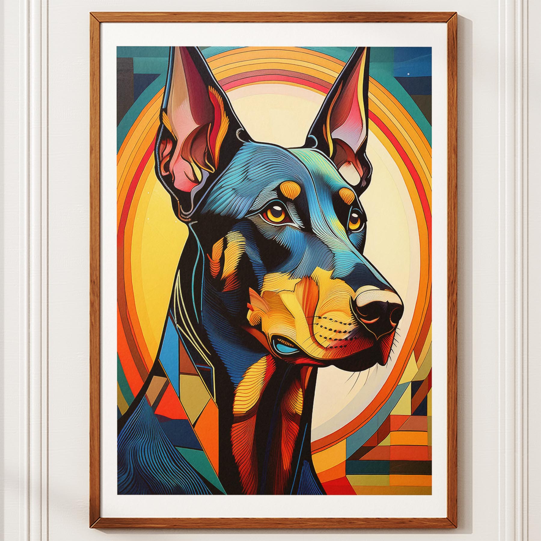 Doberman Pinscher Colour Graphics image 14