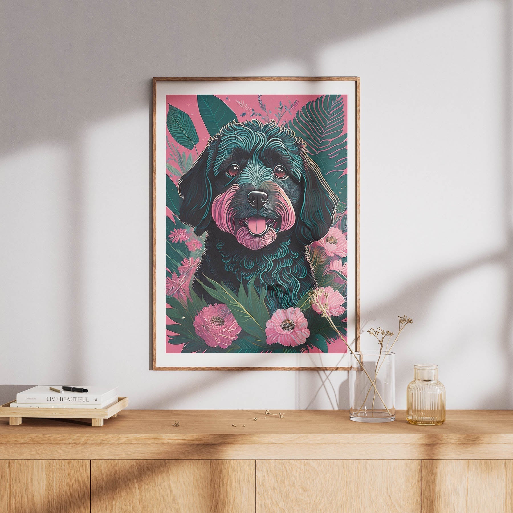 Groodle Flowery Dog image 8