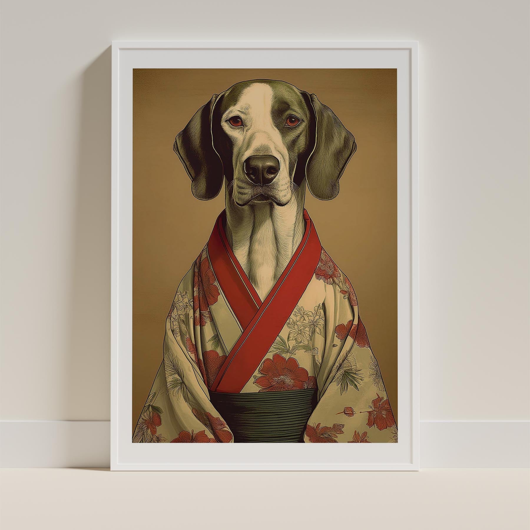 German Pointer Japanse Kimono Dog Series image 9