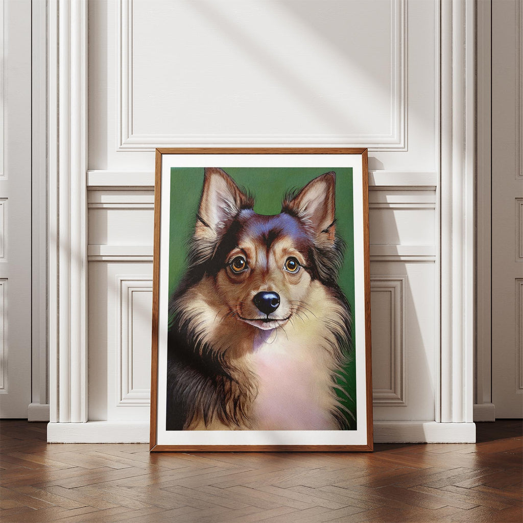 German Spitz Green Painted Series image 4