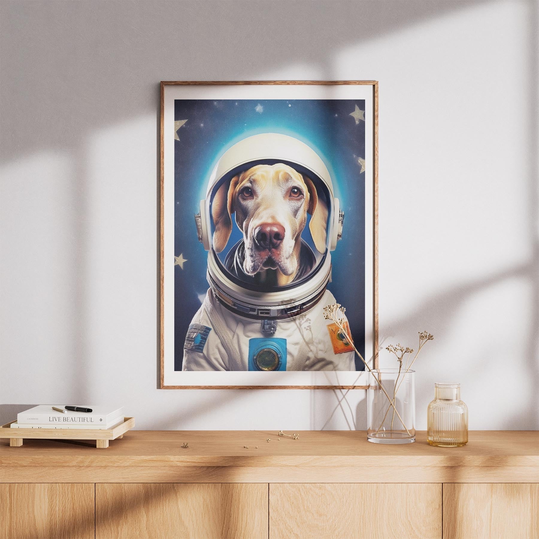 Great Dane Astronaut Dog Series image 8